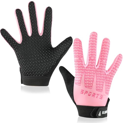 Bumobot Kids Sports Cycling Gloves Non-Slip Boys Girls Fishing Gloves for Kids Cycling Climbing Riding Outdoor Sports