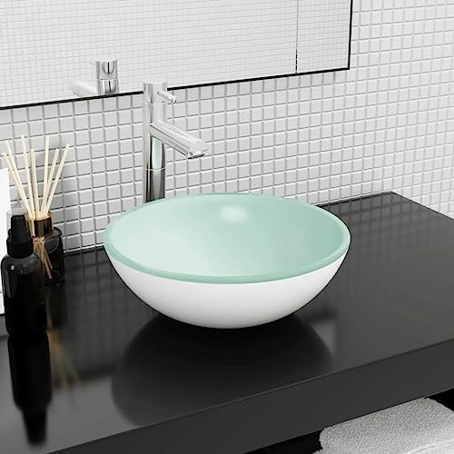 Generico Lavandino in Vetro Temperato 35x12 cm Bianco,Articoli di ferramenta,Prodotti Idraulici,Articoli Idraulici,Lavandini,Lavandini bagno-345252