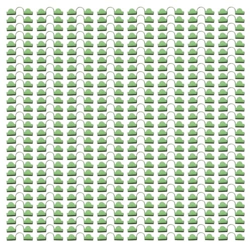 Sujeción para Malla de Invernadero - 200 Pinzas para Malla de Sombreo | Sujetadores de Tubo para Fijar Film - para Jardineros Domésticos y Agricultores Comerciales, Reposición de Cubierta, Instalación