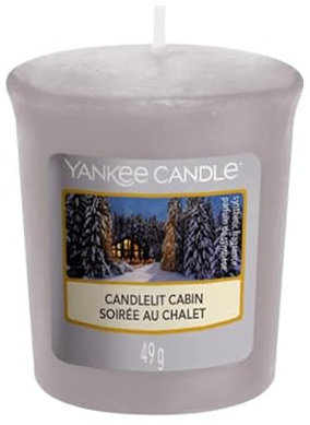 Yankee Candle - 1623599E - Bougie PARFUMEE Votive Soiree AU Chalet