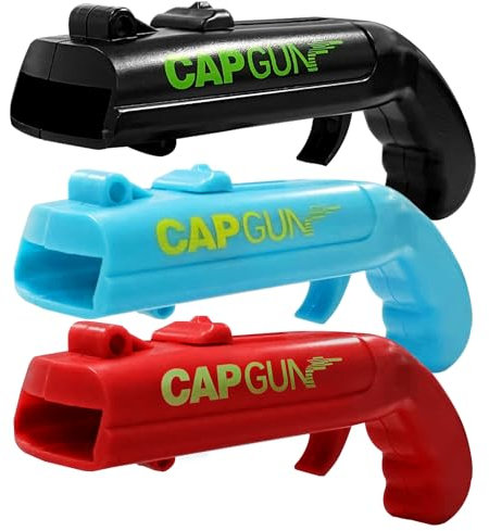 3-Teiliger Flaschenöffner, Flaschenöffner Zum Greifen Von Kappen, Pistolen-Getränkedosenöffner, Gutes Werkzeug Zum öffnen Von Kappen (Schwarz, Schwarz, Blau).