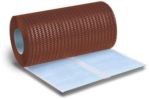 HAUSA Kaminanschlussband 3D ziegelrot (RAL 8004) Wandanschlussband FLEXFORM 300mmx5m Dachabdichtung selbstklebend Anschlussband Kaminanschluss Kaminband Dach Wand Gaube Schornstein Butylband