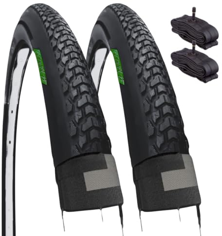 Reifen 700x40C (42-622) + Schlauch mit VALVOLA AMERIKA SCHRADER halber LICK GOMMA MEN PENSON VON ROAD STERRAT TREKKING MTB