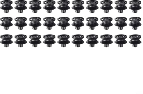 Lot de 30 clips de garniture de panneau de portière de voiture pour Golf IV R32 pour Passat B5, rivets en nylon fiables pour un remplacement facile