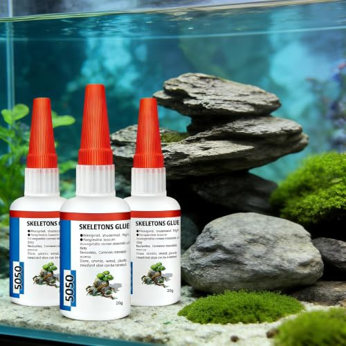Akvarieväxter, 3 st akvarielim, koralllim, akvarieväxter, flytande lim för akvarieväxter, koralllim, för användning på mossa och stenar i akvarium, lim