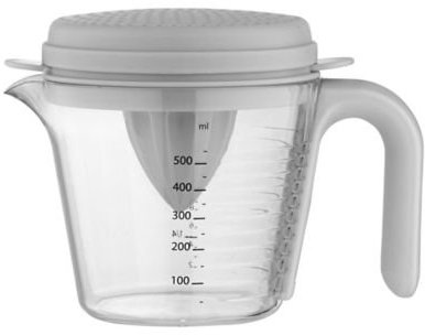 Venn by Captivate Brands VNMJUGSETGRY Measuring jug Set Cup, Plastic, Gray