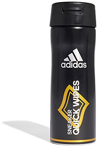 Adidas Shoe Cleaner Wipes - 15 Ready-To-Use Sneaker Quick Wipes - Travel Size Container for Taking On-The-Go