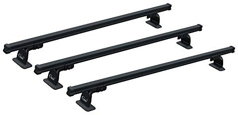 GEV 9418 Barre Portatutto Professional Set di 3 Fiat Doblò dal 2023, Peugeot Rifter dal 2019 Toyota Proace Ciry dal 2019 Citroen Berlingo dal 2019, Peugeot Partner dal 2019 Operl Combo dal 2019