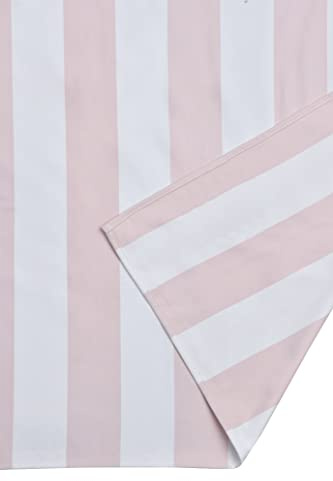 Sleepdown randig stor strandhandduk mjuk mikrofiber absorberande simbassäng resor camping bad bastu gym yoga med väska – rodna – (160 x 90 cm)