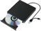 Yaeonku Unità CD DVD esterna, USB 3.0 Tipo-C portatile CD DVD +/-RW, masterizzatore DVD/CD ROM, compatibile con computer portatili, PC, Windows, Linux, Mac OS