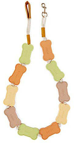 Balvi Correa Perro Biscuit Ligera y con Forma de Galletas para Perro Plástico 108 cm