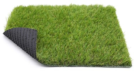 BONERVA Césped Artificial Garden Plus 30 mm, Rollo 2x20 m, Jardín Terraza Patio Balcón, Alfombra Exterior Drenante Verde, Aspecto Natural, Fácil Mantenimiento, Decoración Exterior