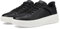 Skechers Court Break Double Vented, Zapatillas Hombre, Malla Duraleather Negra, 46 EU