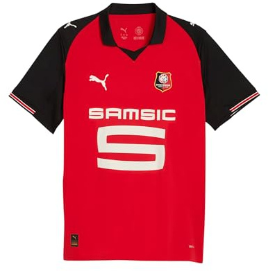 PUMA Stade Rennais F.C. Réplique du maillot domicile rouge, XL Homme