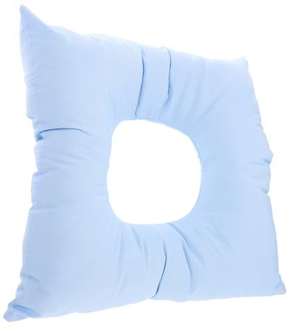 NIYANGLE Comfortable Blue Face down Cushion Made of Epe Material for Foot Care Shops and Hospitals, Face Support Pillow for Massage Parlors and Beauty Salons