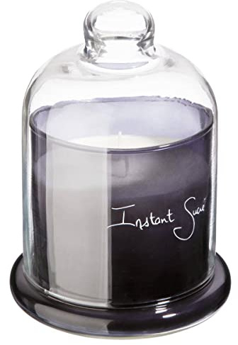 Stort ljus under glasklocka '' Instant sweet ''