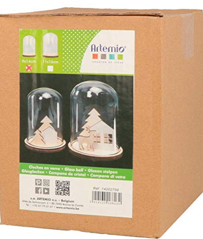 Artemio Cloche Verre 9X13 cm