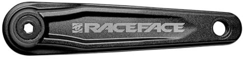 Race Face Cranks RIDE-175 (Without Case) - Black Adult Unisex Bicycle Crankset, 175