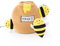 Zippy Paws Zippy Burrow Honey Pot Dog Toy – Interactive Plush Hide-and-Seek Game with Squeaky Bees – Fun Mental Stimulation Toy