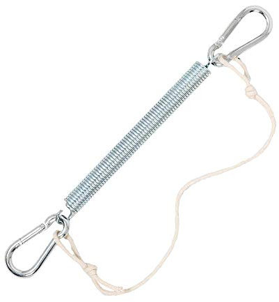 MAMOI® Babywiege Feder mit Sicherungsseil Federwiege Schaukel zum Schlafen Hangesessel Schwingfeder | Entspannten Schlaf | SICHERUNGSSEIL BIS 30kg! (6-16kg)