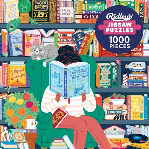 Ridley's Books of the World Bucket List Jigsaw, 1000