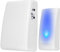 Wireless Doorbell Kit, 7 Color Lights Flash Music Doorbell Home Wireless Elderly Deaf Men Door Bell, Adjustable Volume, 16 Melodies, LED Flash