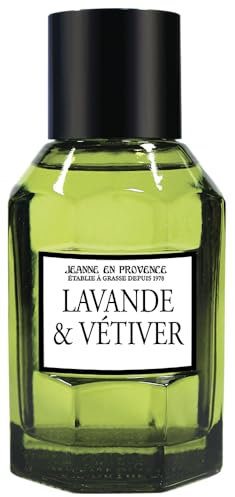 JEANNE EN PROVENCE – Eau de Toilette für Herren – Duft: Lavendel und Vetiver – Inhaltsstoffe natürlichen Ursprungs – Hergestellt in Grasse – 100-ml-Flasche