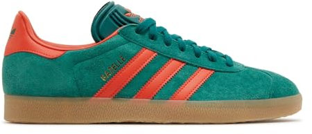 ADIDAS GAZELLE CGREEN/PRERED/GUM3 pour homme Couleur : vert collegiate Taille : 38 2/3, vert, 38 2/3 EU