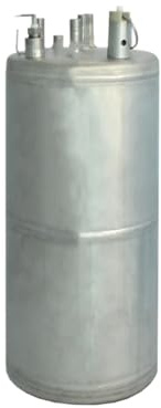 Gasatore - carbonatore acqua INOX 316 0,650lt. IN/OUT Ø8mm. con valvola di sicurezza - verticale/orizzontale