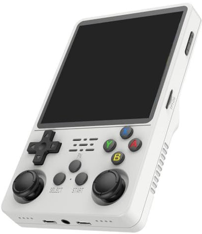R36 Plus Retro Handheld Game Console with 128GBuilt-in 20000 Classic Games, Portable Video Gaming Console Linux System 4.0 Inch IPS Screen, 3000mAh Rechargeable Battery