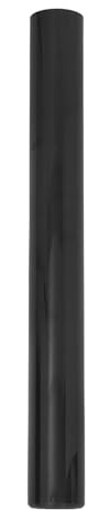 Angoily Vinilo Termoadhesivo Negro Mate 50 CM X 6 M para Ropa y Manualidades Película de Transferencia Térmica Durable y Lavable Compatible Telas y Proyectos DIY