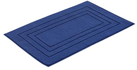 Vossen 1100550479 Feeling - Badeteppich, 60 x 100 cm, reflex blue