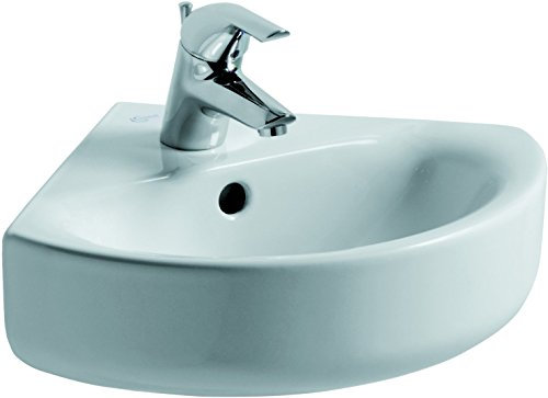 Ideal Standard E713601 Connect Waschbecken Eck Arc 45 cm Weiß