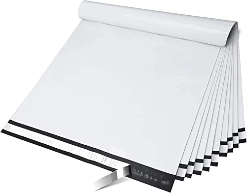 Fuxury Poly Mailers Large 19x24” 50 Pack, XL Shipping Package Envelopes,Strong Adhesive Sealing, Waterproof Postal Mailing Bags for Clothing, Return, Accessories
