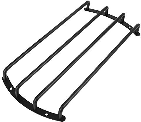 X AUTOHAUX 12 tums metall bil subwoofer högtalare grill täckskydd svart 35,7 x 17 x 3,4 cm