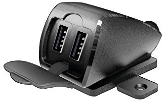 LAMPA 38827 USB-Ladegerät für Motorrad mit Kappe mit Schraubverschluss