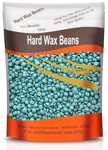Hartwachsperlen 450G Wachsbohnen, Wachsperlen für Beine, Augenbraue, Bikini, Brust, Rücken, Achselhöhle, Schmerzlose Haarentfernung