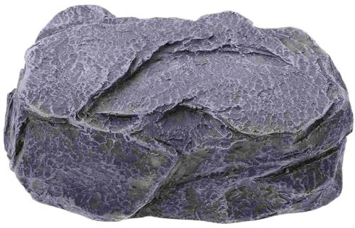 ZHOUXYFDC Pietra nascondiglio Chiave Rock Key Hider Garden Key Box Finto Portachiavi Nascondi Una Chiave in Vista, Un Vero e Proprio Giardino all'aperto Sicuro in Pietra rocciosa