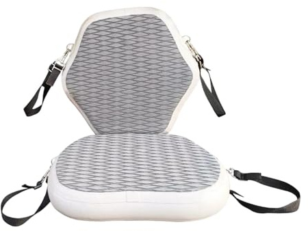 KESOTO Aufblasbarer Kajaksitz, Einfach zu Montieren, Verstellbar, Vielseitig Einsetzbar, mit Rückenlehne