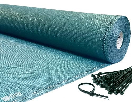 Elixir Gardens 85% UV Greenhouse Sun Shade Netting | Privacy & Fence Screening & Scaffold Debris & WindBreak Mesh Cover for Balcony, Patio & Terrace | 1m to 100m Lengths | 1.83m x 2m