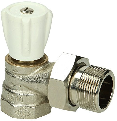 Heimeier Heizkörper Regulierventil 11/4 1 1/4 Eck vernickelt 0121-05.500