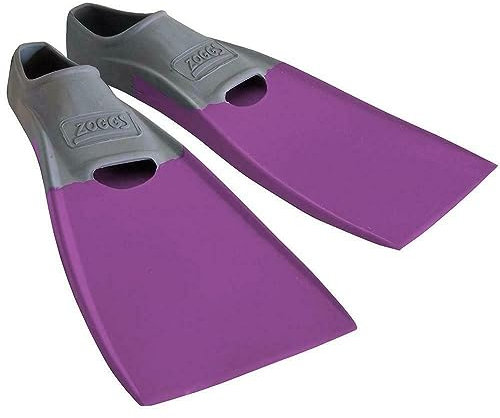 Zoggs Long Blade Rubber Fin Flosse, Erwachsene, Unisex, Mehrfarbig (Mehrfarbig), Einheitsgröße