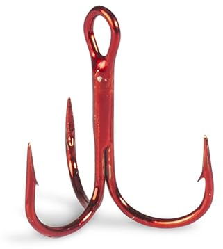 SAENGER X-Strong Drillinge Rot Meeresdrilling Größe 8 - 8/0 Inhalt 5 Stück (8/0)