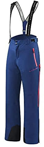 Black Crevice Herren Skihose, 10.000mm Wassersäule, atmungsaktiv, dunkelblau, L