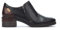 Pikolinos Absatzschuhe in Leder Malaga für Frauen Farbe Negro