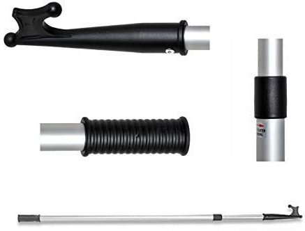 H2o Kajaks Teleskop Aluminium Bootshaken ausziehbar von 138cm bis 243cm