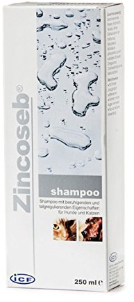 iCF 250 ml Zincoseb Shampoo für Hunde & Katzen