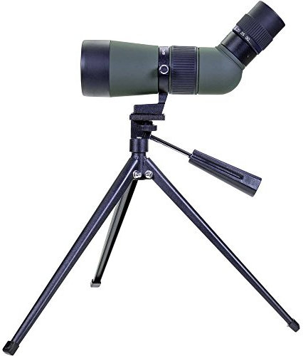 Dörr Danubia 538245 Zoom Spektiv Kauz 10-30x50 inkl. Tischstativ (Gehäuse mit Gummiarmierung, 45 Grad Schrägeinblick) grün/schwarz
