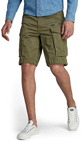 G-STAR Shorts Rovic Zip Relaxed para Hombre, Verde (sage D08566-5126-724), 38