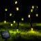 Lumiled Solar Außen Lichterkette Ostern Solarlichterkette Garten Außenlichterkette Solarkette Solarleuchte Außenleuchte Gartenlicht 7x LED wetterfest IP44 gelb–grün Glühwürmchen Weihnachtsbeleuchtung